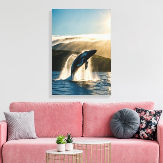 National Geographic award winnende drone foto Canvas Afdruk (Insitu (Woonkamer))