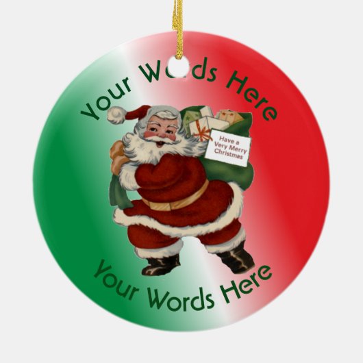 National Geospatial Intelligence Agency Custom Keramisch Ornament (Achterkant)