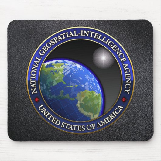 National Geospatial-Intelligence Agency (NGA) Muismat (Voorkant)