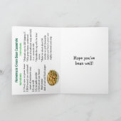 National Green Bean Casserole Day Dec 3rd Kaart (Binnen)