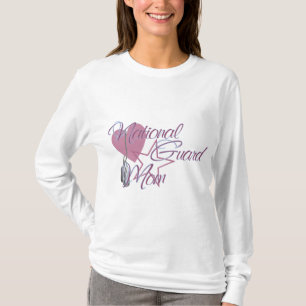 National Guard Ma Heart N Star T-shirt