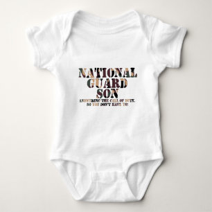National Guard Son Answering Call Call Romper