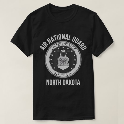 National Guard T-Shirt North Dakota Air (Design voorkant)