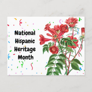 National Hispanic Heritage Maand gepersonaliseerd Briefkaart