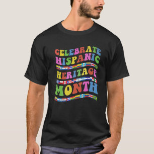 National Hispanic Heritage Month Celebration Latin T-shirt