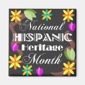 National Hispanic Heritage Month Magnet (Voorkant)