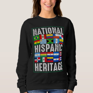 National Hispanic Heritage Month Vlaggen Latina Gr Trui