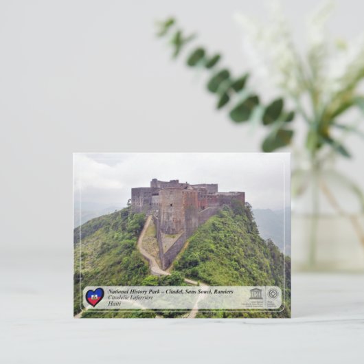 National History Park-Citadel, Sans Souci, Ramiers Briefkaart (Staand voorkant)