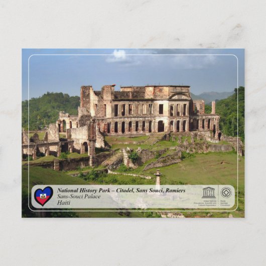 National History Park-Citadel, Sans Souci, Ramiers Briefkaart (Voorkant)