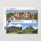 National History Park-Citadel, Sans Souci, Ramiers Briefkaart (Voorkant / Achterkant)