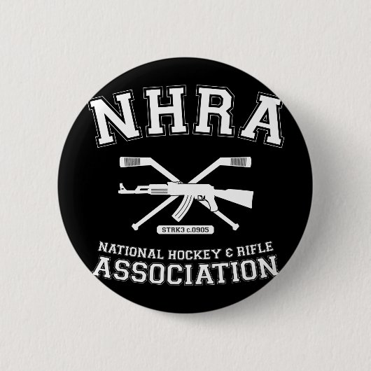 National Hockey and Rifle Association Button (Voorkant)