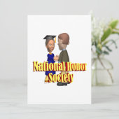 National Honor Society Kaart (Staand voorkant)
