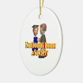 National Honor Society Keramisch Ornament (Links)