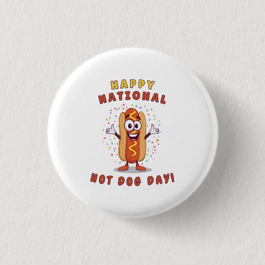 National Hot Dog Day Speldje (Voorkant)