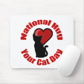National Hug Your Cat Day Muismat (Met muis)