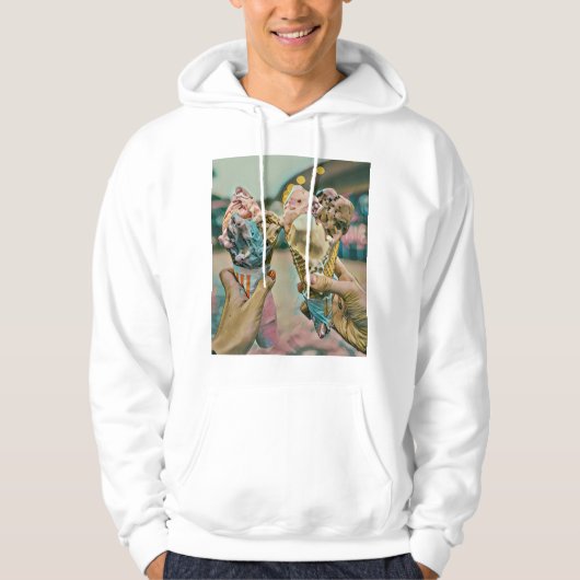 National Ice Cream Day Gift Hoodie (Voorkant)