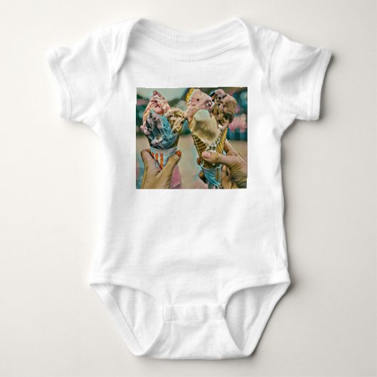National Ice Cream Day Gift Romper (Voorkant)