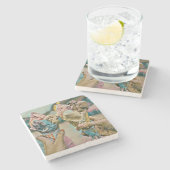 National Ice Cream Day Gift Stenen Onderzetter (Zijkant)