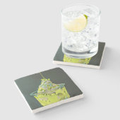 National Ice Cream Day Gift Stenen Onderzetter (Zijkant)