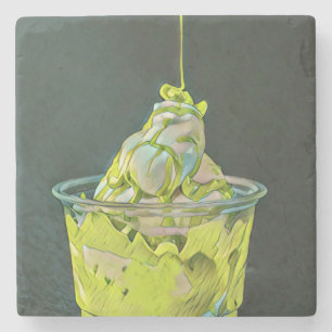 National Ice Cream Day Gift Stenen Onderzetter