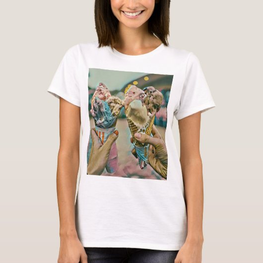 National Ice Cream Day Gift T-shirt (Voorkant)