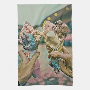 National Ice Cream Day Gift Theedoek