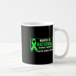 National Kidney Disease Awareness Month Koffiemok