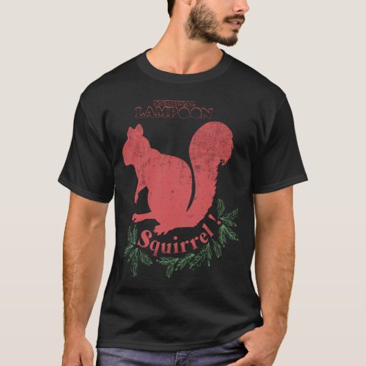National Lampoon Squirrel grappig T-shirt (Voorkant)