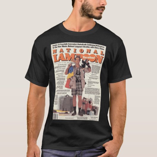 National Lampoon Vacation Cover retro T-shirt (Voorkant)