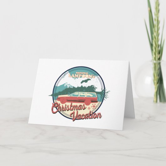 National Lampoon's Christmas Vacation-badge Kaart (Voorkant)