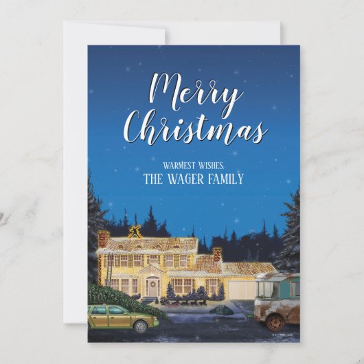 National Lampoon's Kerstmis Feestdagenkaart (Voorkant)