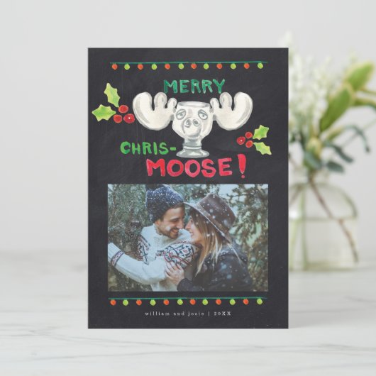 National Lampoon's Merry Chris-Moose - Foto Kaart (Staand voorkant)