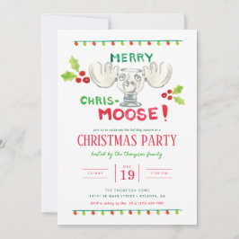 National Lampoon's Merry Chris-Moose Party Kaart
