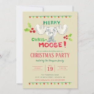 National Lampoon's Merry Chris-Moose Party Kaart