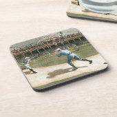 National League Baseball Game 1886 Bier Onderzetter (Linkerzijde)