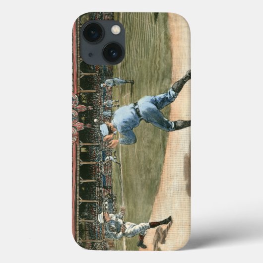 National League Baseball Game 1886 Case-Mate iPhone Case (Achterkant)