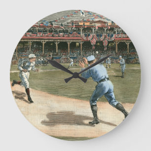 National League Baseball Game 1886 Grote Klok