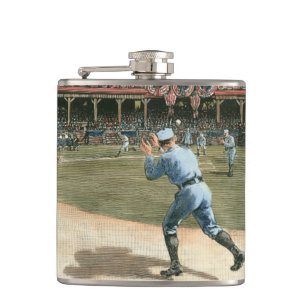 National League Baseball Game 1886 Heupfles