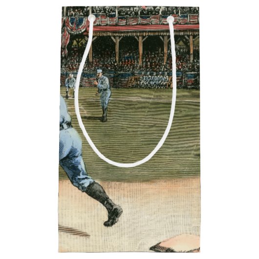 National League Baseball Game 1886 Klein Cadeauzakje (Voorkant)