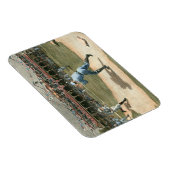 National League Baseball Game 1886 Magneet (Rechterzijde)