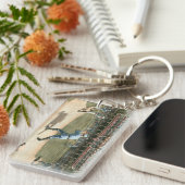 National League Baseball Game 1886 Sleutelhanger (Voorkant Rechts)