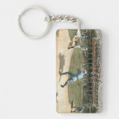 National League Baseball Game 1886 Sleutelhanger (Voorkant)