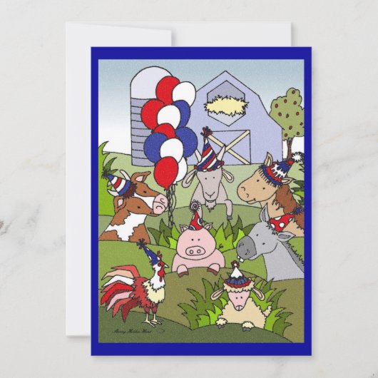 National Life Celebration Americana Kaart (Voorkant)