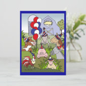 National Life Celebration Americana Kaart (Staand voorkant)