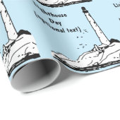 National Lighthouse Day Cadeaupapier (Rol Hoek)