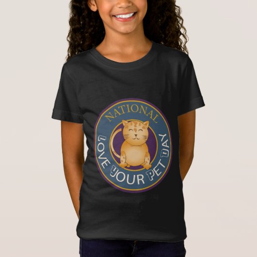 National Love Your Pet Day Shirt (Voorkant)