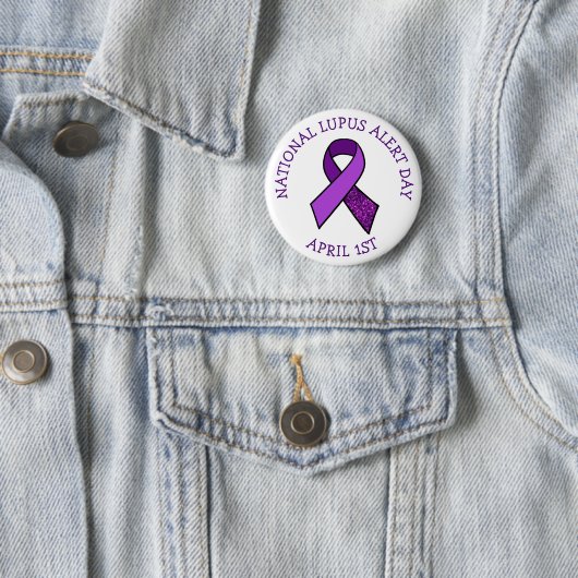 National Lupus Alert Day April 1st Support Button (In situ)