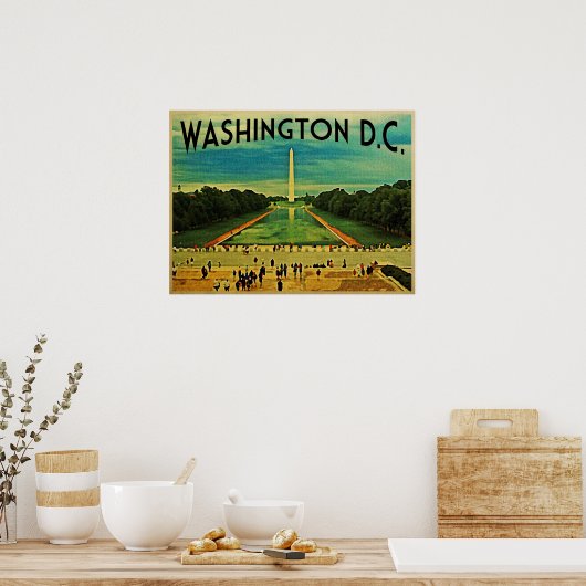 National Mall Washington DC Poster (Keuken)