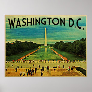 National Mall Washington DC Poster