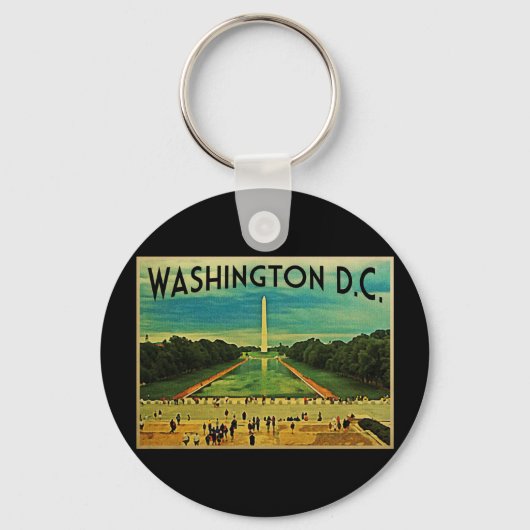 National Mall Washington DC Sleutelhanger (Voorkant)